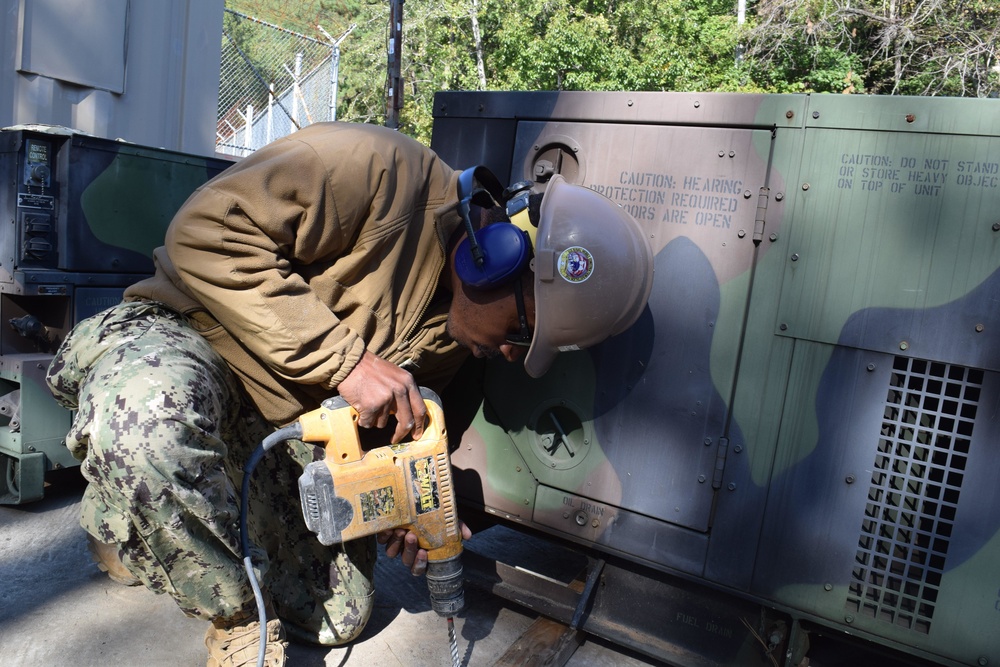 Naval Mobile Construction Battalion 5’s Detail Chinhae supports Commander, Fleet Activities Chinhae