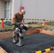 U.S. Navy Seabees deployed with Naval Mobile Construction Battalion 5’s Detail Iwakuni prepare for concrete placement