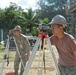 Force Master Chief Delbert Terrell Jr., NAVFAC, visits U.S. Navy Seabees deployed with NMCB-5’s Detail Guam