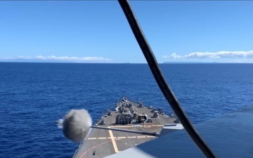 JTWC Sailor Embarks on USS Halsey (DDG 97)