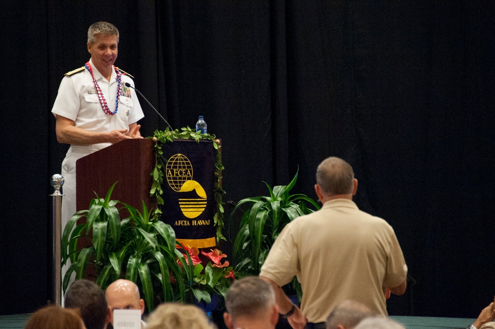 Commander U.S. Indo-Pacific Command speaks at the Armed Forces Electronics and Communications Association’s 34th Annual TechNet Indo-Pacific 2019 Conference and Exposition