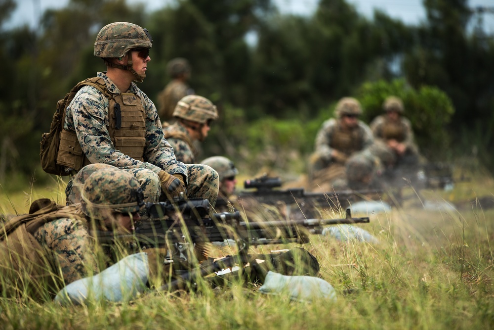 12th Marine Regiment conducts M240 range