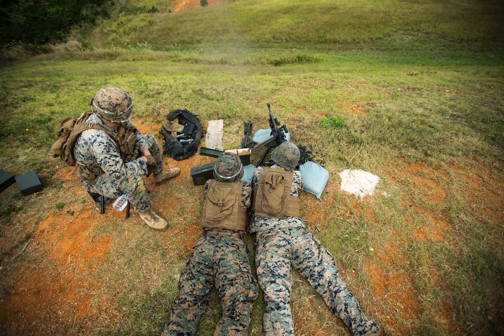 12th Marine Regiment conducts M240 range