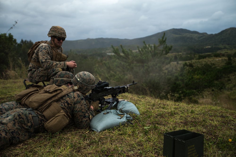 12th Marine Regiment conducts M240 range