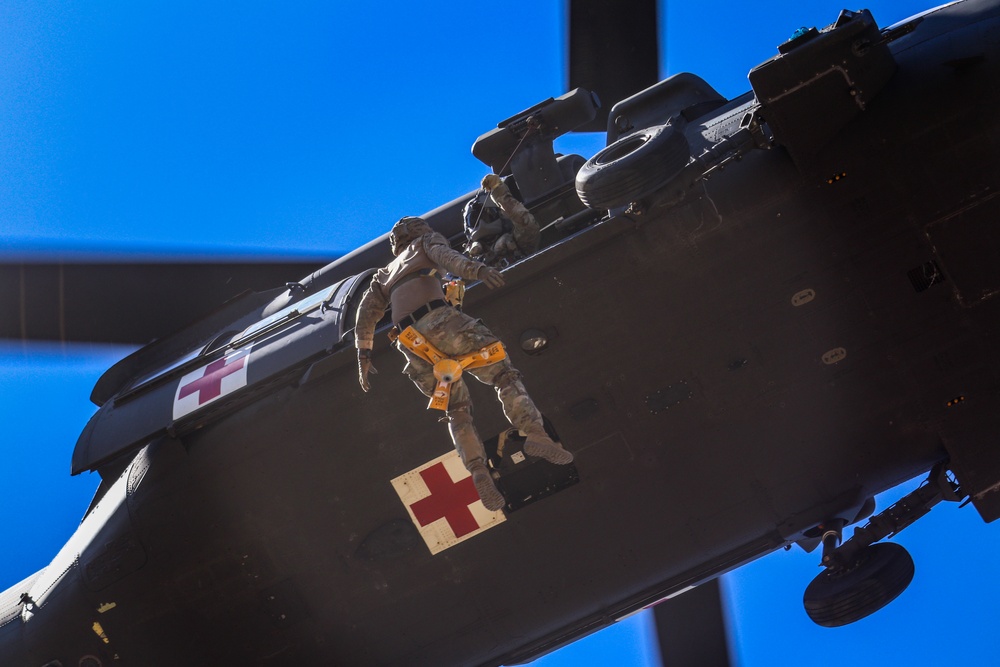 25th CAB Conducts Aeromedical Evacuation Training