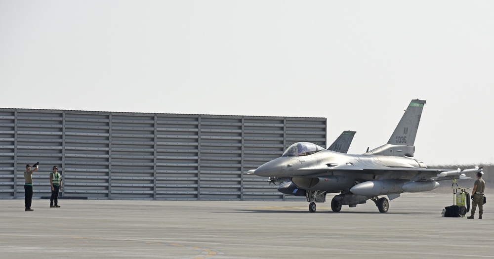 Triple Nickel arrives at Al Udeid