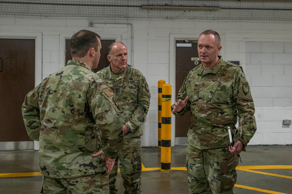 USTRANSCOM commander visits RAF Mildenhall