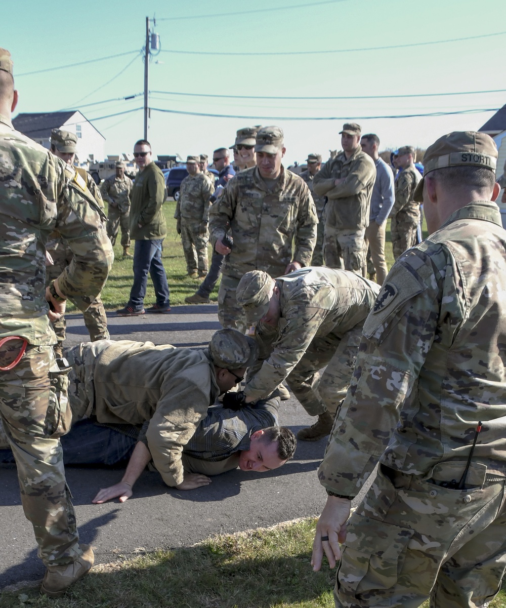 Rhode Island National Guard Reaction Force Validation Exercise