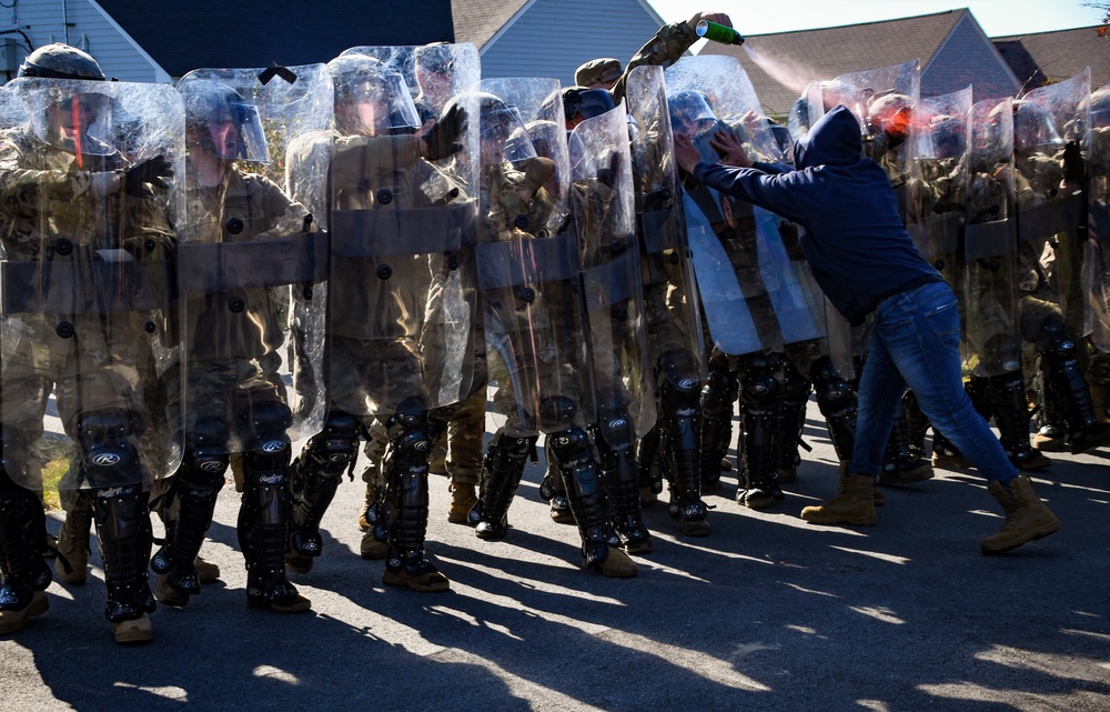 Rhode Island National Guard Reaction Force Validation Exercise