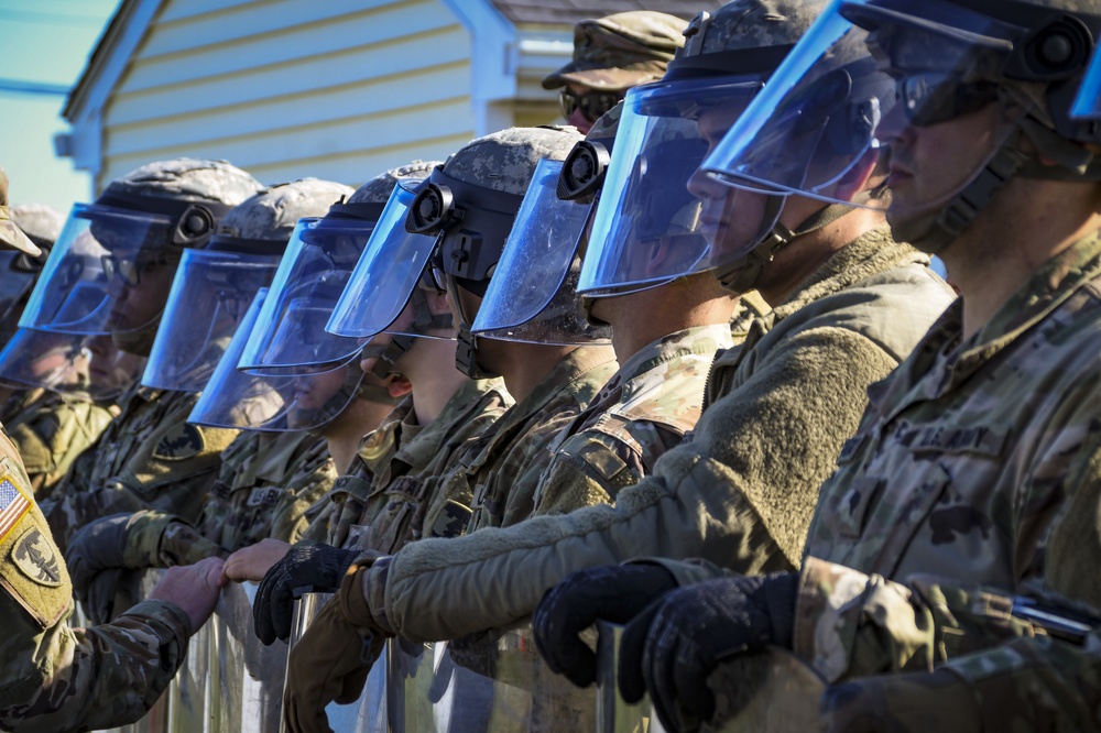 Rhode Island National Guard Reaction Force Validation Exercise