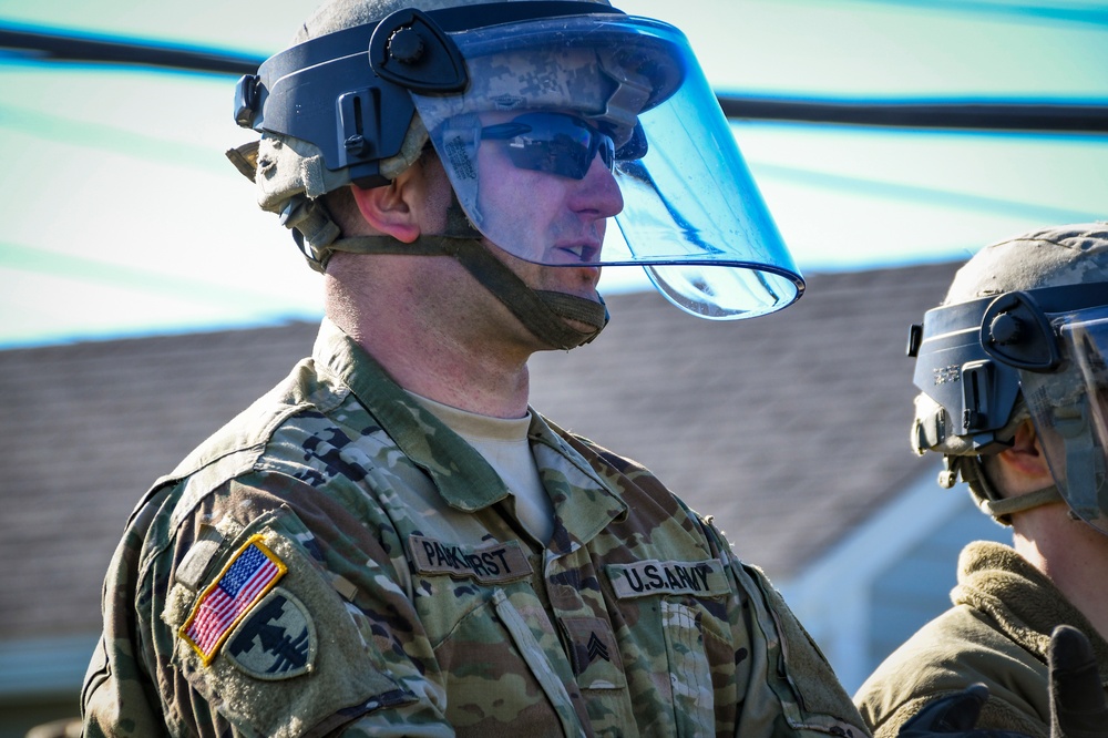 Rhode Island National Guard Reaction Force Validation Exercise