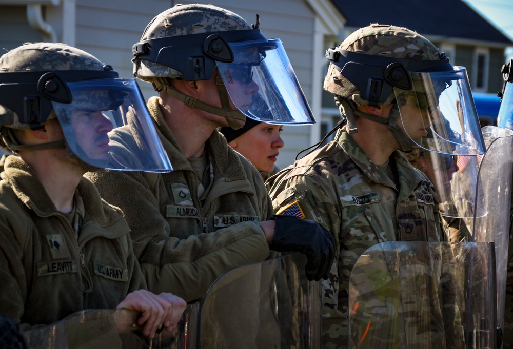 Rhode Island National Guard Reaction Force Validation Exercise