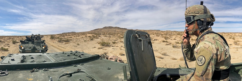 3rd Cavalry Regiment Convoys to NTC