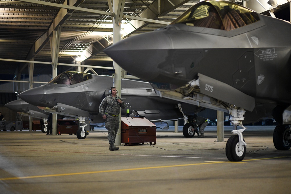 34th Fighter Squadron departs for second F35A combat deployment