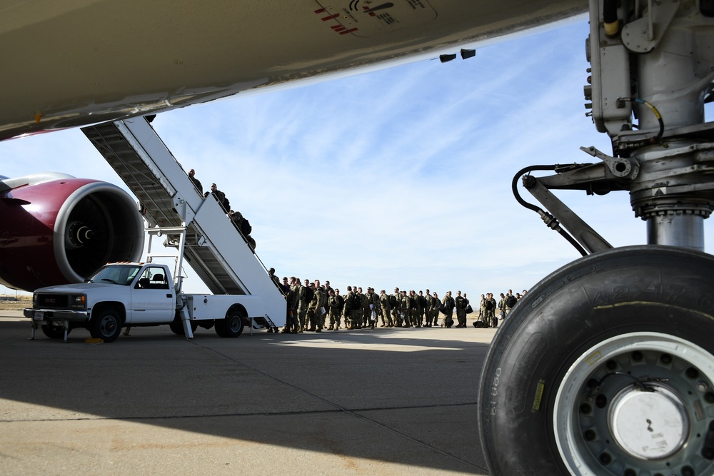 34th Fighter Squadron departs for second F-35A combat deployment