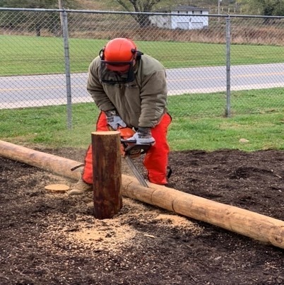 West Virginia Guard Engineers complete obstacle course project, assist local JROTC program