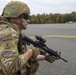 U.S. Army Soldier Awaits U.S. Marine Corps MV-22B Osprey During Combined Unit Exercise