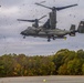 Osprey Lands at Camp Upshur During Combined Unit Exercise 19.2