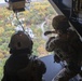 U.S. Army Soldiers Drops Leaflets Off U.S. Marine Corps MV-22B Osprey