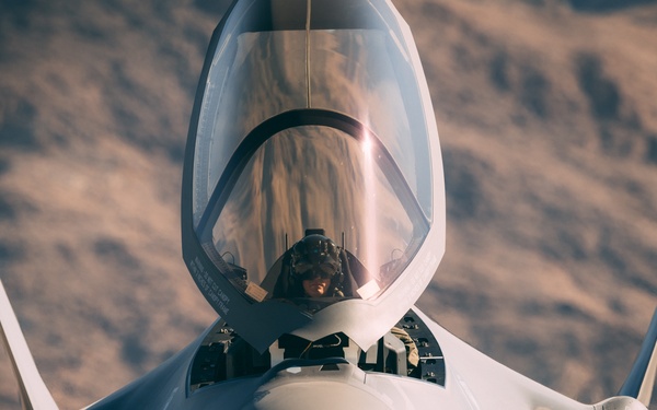 F-35 Demo Team performs at Aviation Nation Airshow