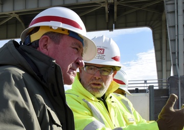 Assistant secretary of the Army for Civil Works visits project, engages workforce