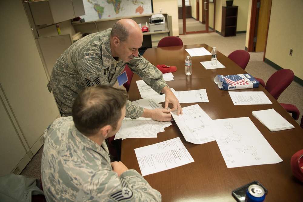 RED HORSE squadron conducts field training exercise.