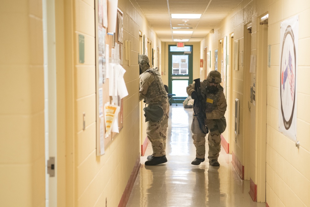 RED HORSE squadron conducts field training exercise.