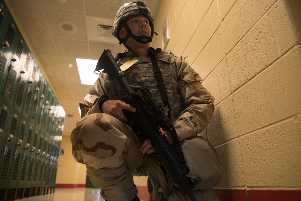 RED HORSE squadron conducts field training exercise.