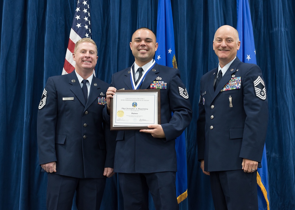 NCO Academy distinguished graduate