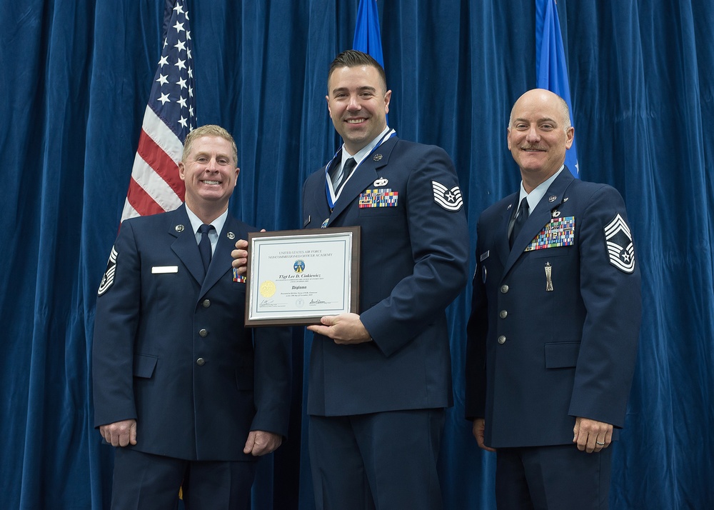 NCO Academy distinguished graduate