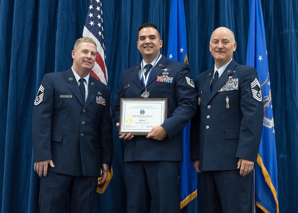 NCO Academy distinguished graduate