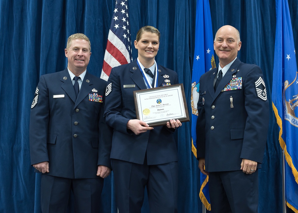 NCO Academy distinguished graduate