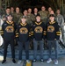 Providence Bruins Players Visit 143d Airlift Wing Ahead of Veterans Day