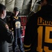 Providence Bruins Players Visit 143d Airlift Wing Ahead of Veterans Day