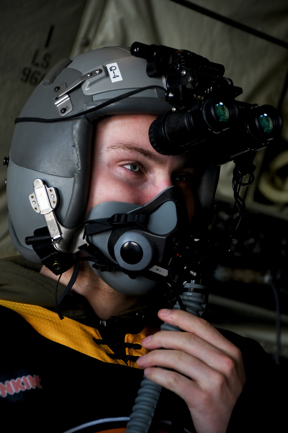 Providence Bruins Players Visit 143d Airlift Wing Ahead of Veterans Day