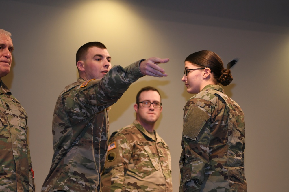 WY Recruit Sustainment Program inducts new Soldiers