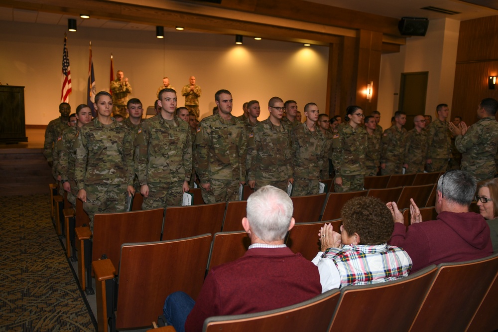 WY Recruit Sustainment Program inducts new Soldiers