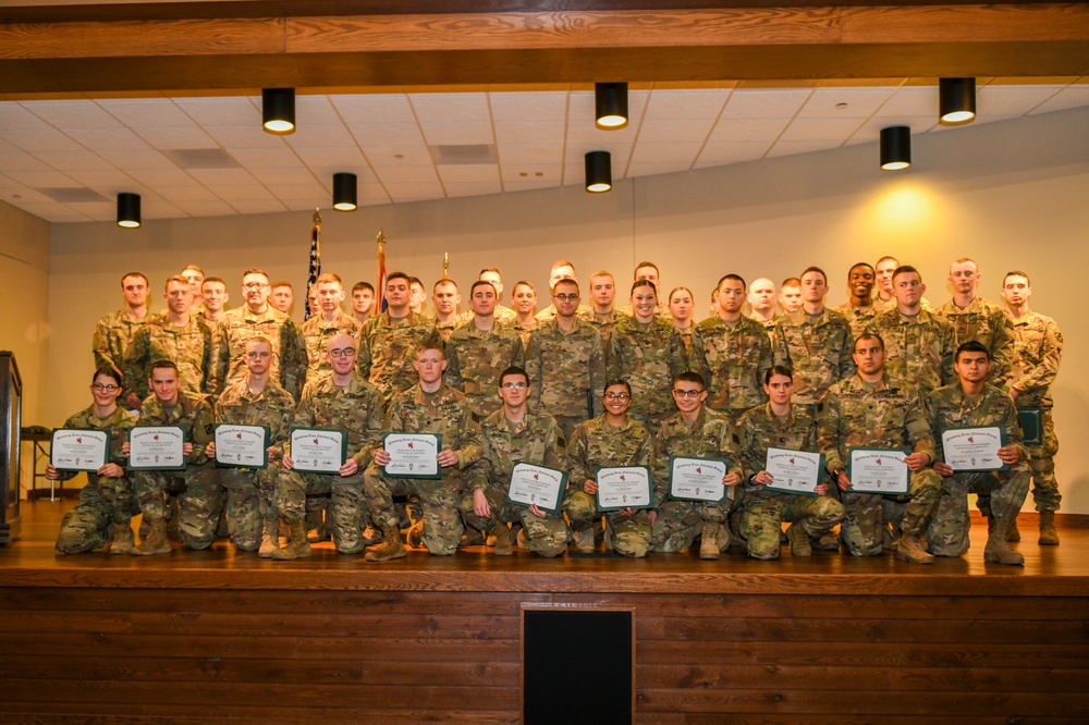 WY Recruit Sustainment Program inducts new Soldiers