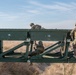7th ESB Marines assemble medium-girder bridge