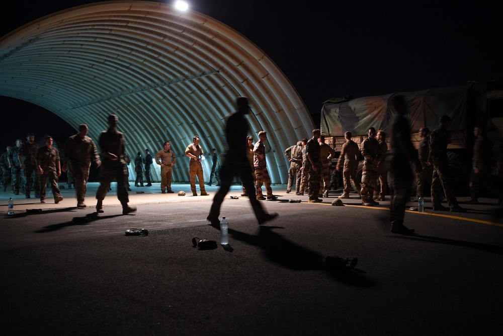 U.S. Service Members Earn Their French Jump Wings in Africa