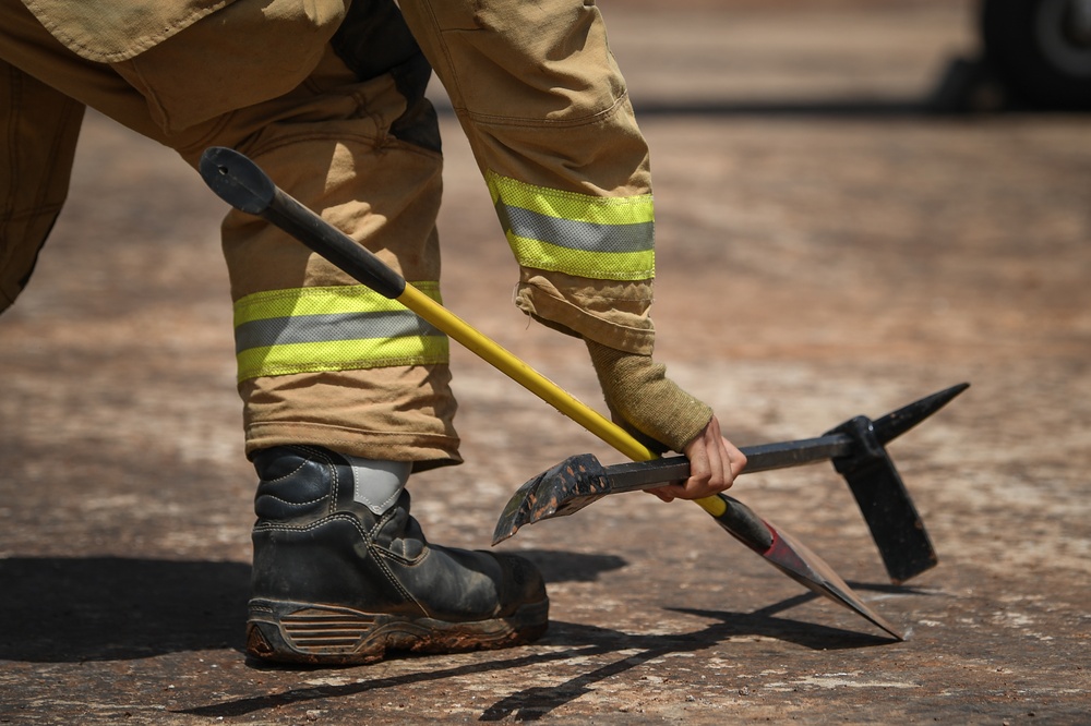 Air Force Firefighters Maintain Readiness in East Africa 