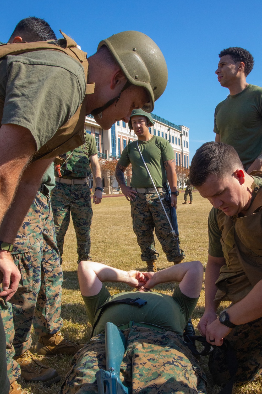 Navy Corpsmen complete TCCC, Tactical Combat Casualty Care, Training