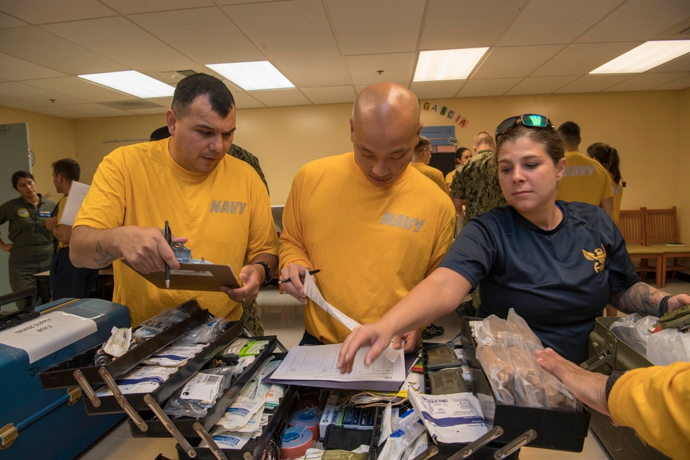 Branch Health Clinic Diego Garcia Mass Casualty Drill