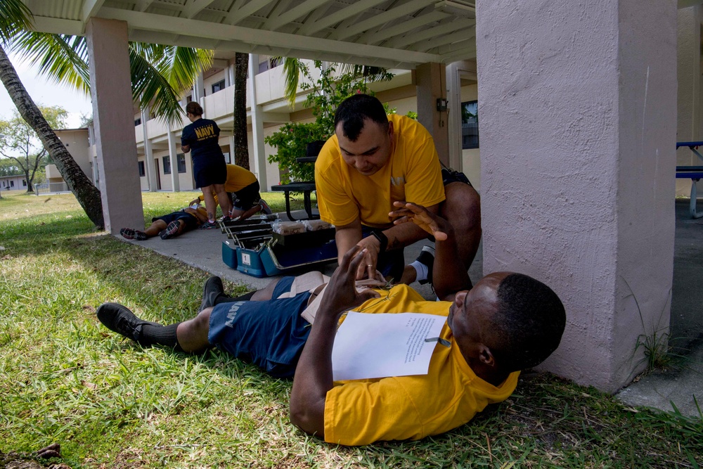 Branch Health Clinic Diego Garcia Mass Casualty Drill