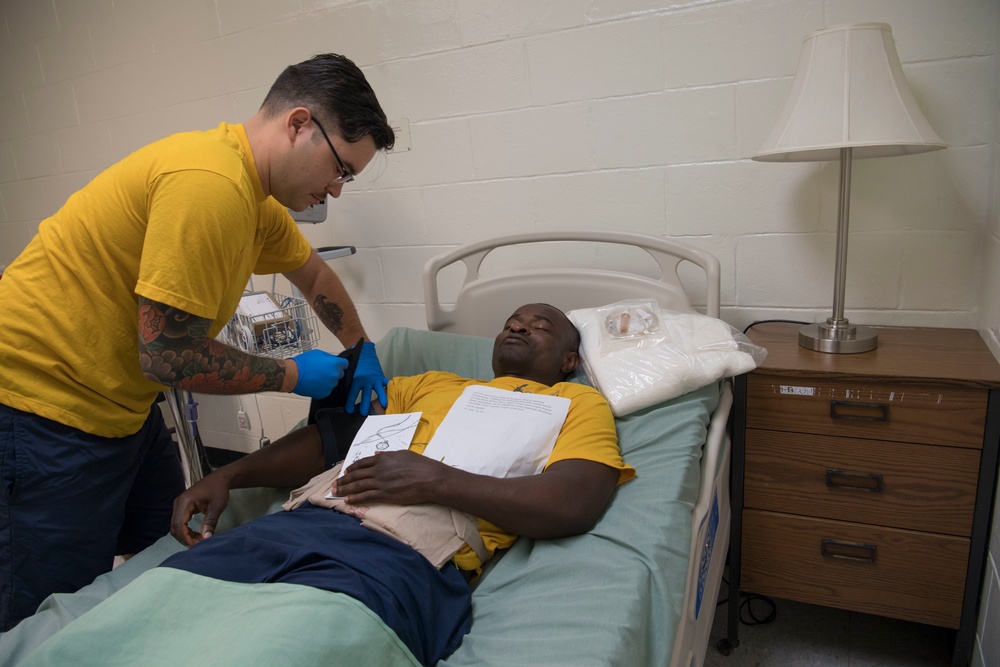 Branch Health Clinic Diego Garcia Mass Casualty Drill