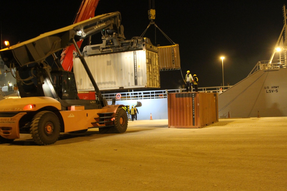 Cargo Operations at Shuaiba Port