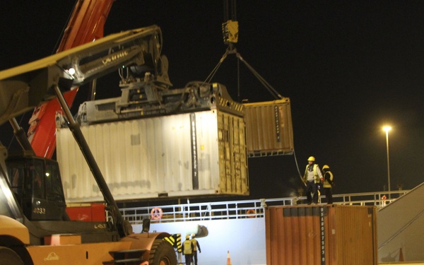 Cargo Operations at Shuaiba Port