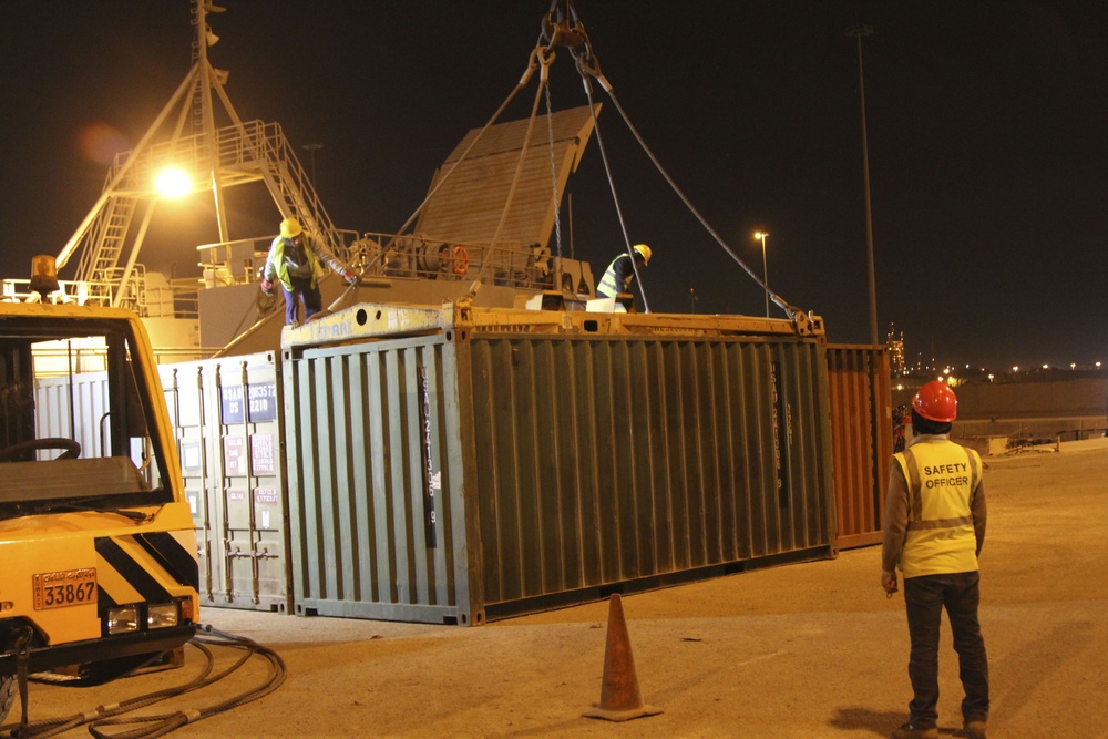 Cargo Operations at Shuaiba Port