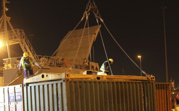 Cargo Operations at Shuaiba Port