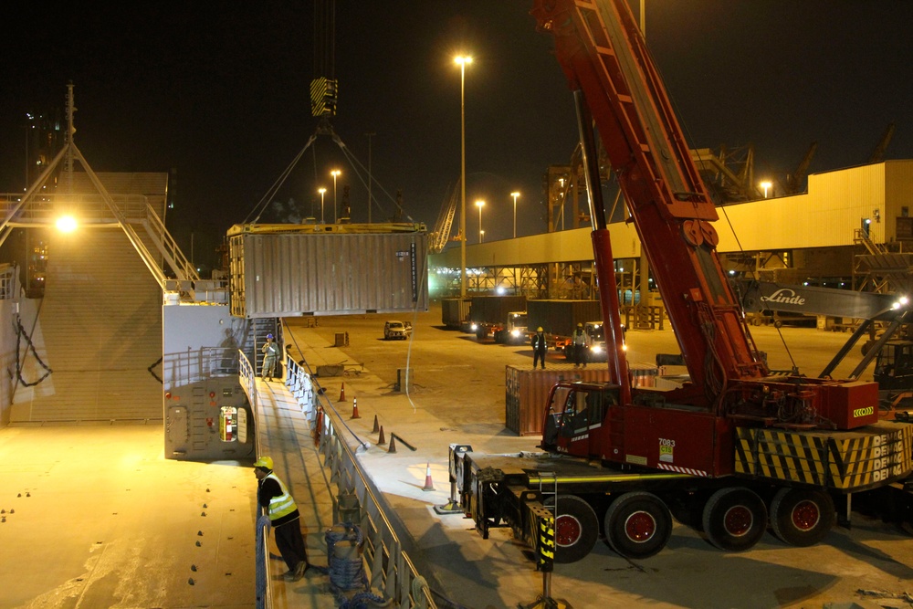 Cargo Operations at Shuaiba Port